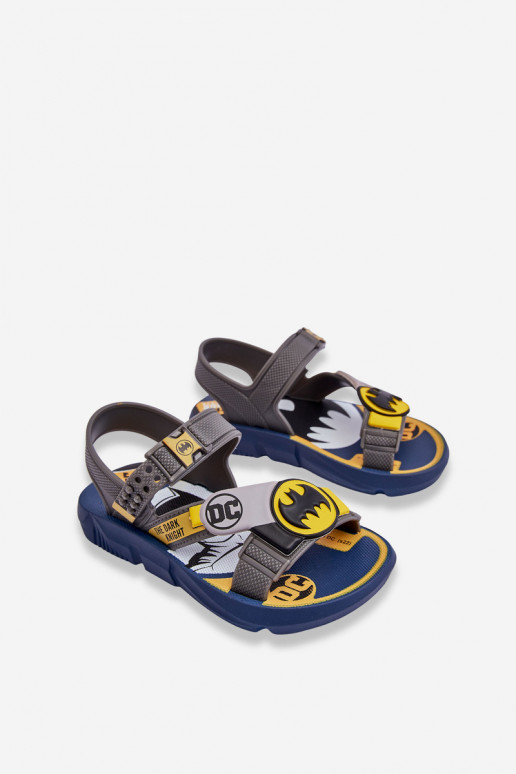 Dětské sandály Batman Grendene Kids JJ385049 Grey Dětské sandály Batman Grendene Kids JJ385049 Grey