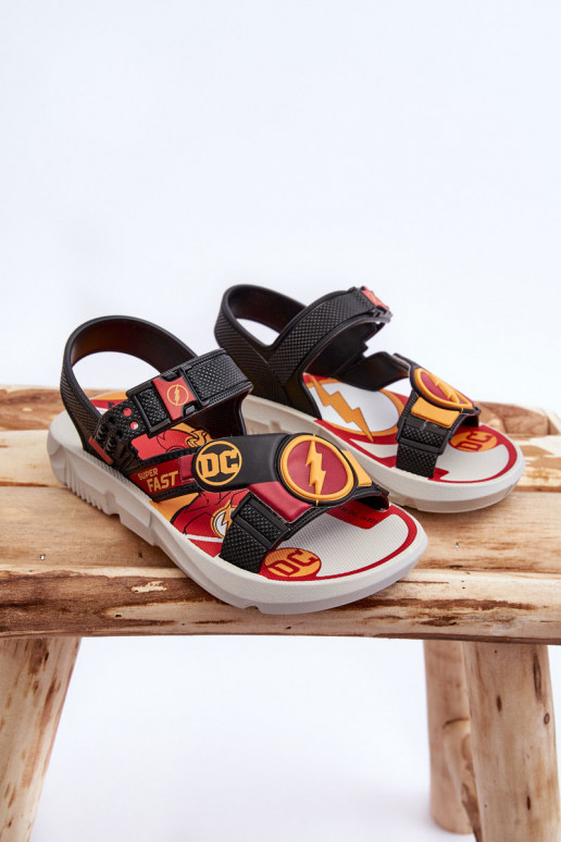 Dětské sandály Flash Grendene Kids JJ385051 červený Dětské sandály Flash Grendene Kids JJ385051 červený