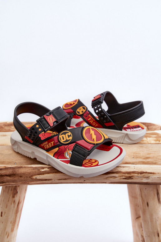 Dětské sandály Flash Grendene Kids JJ385051 červený Dětské sandály Flash Grendene Kids JJ385051 červený