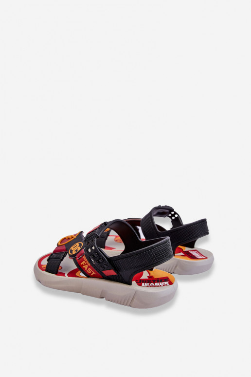Dětské sandály Flash Grendene Kids JJ385051 červený Dětské sandály Flash Grendene Kids JJ385051 červený