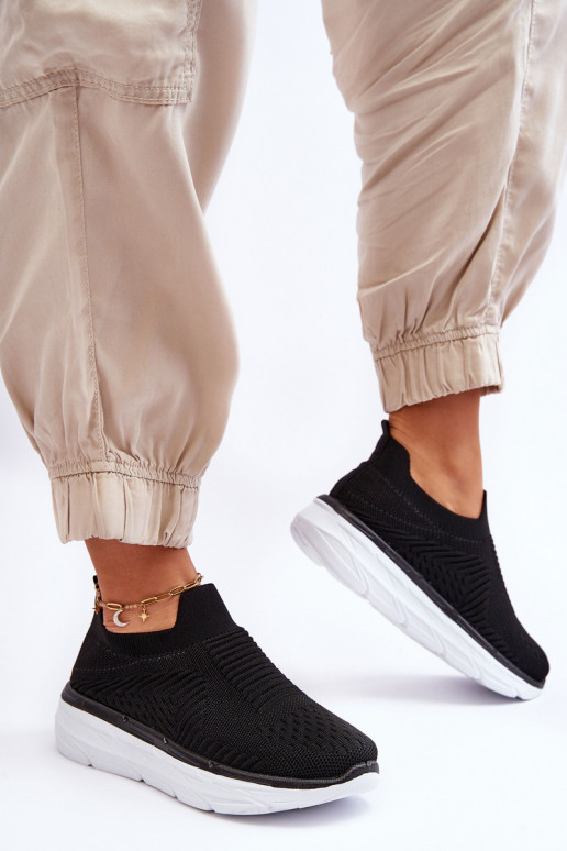 Dámská nazouvací sportovní obuv Černá Ferive Dámská nazouvací sportovní obuv Černá Ferive