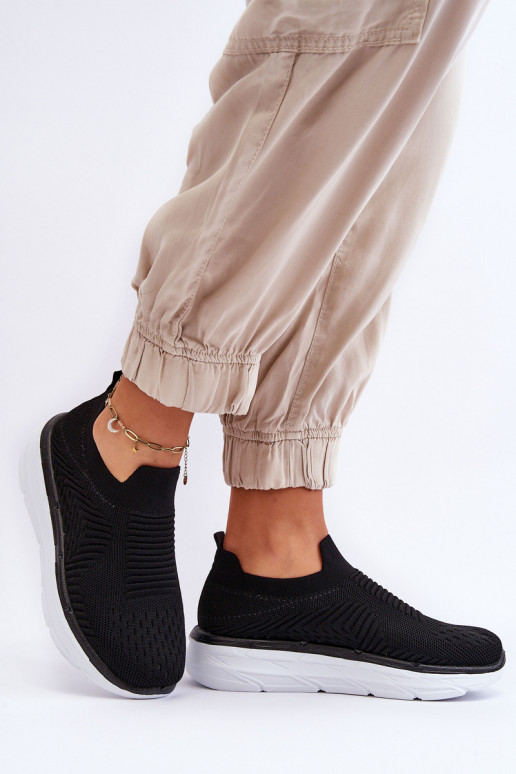 Dámská nazouvací sportovní obuv Černá Ferive Dámská nazouvací sportovní obuv Černá Ferive