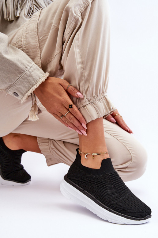 Dámská nazouvací sportovní obuv Černá Ferive Dámská nazouvací sportovní obuv Černá Ferive