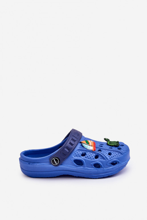 Dětské pěnové lehké sandály Crocs Modre Sweets Dětské pěnové lehké sandály Crocs Modre Sweets