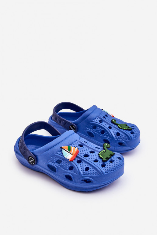 Dětské pěnové lehké sandály Crocs Modre Sweets Dětské pěnové lehké sandály Crocs Modre Sweets