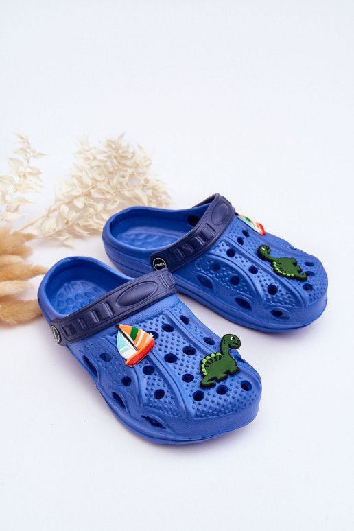 Dětské pěnové lehké sandály Crocs Modre Sweets Dětské pěnové lehké sandály Crocs Modre Sweets