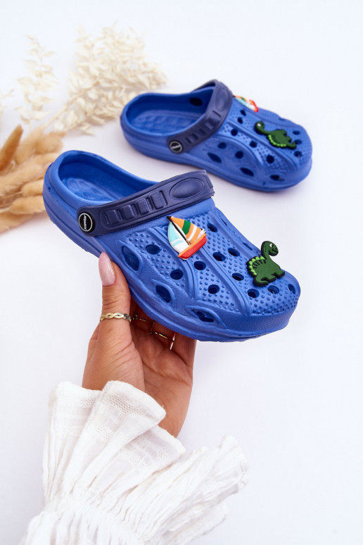 Dětské pěnové lehké sandály Crocs Modre Sweets Dětské pěnové lehké sandály Crocs Modre Sweets
