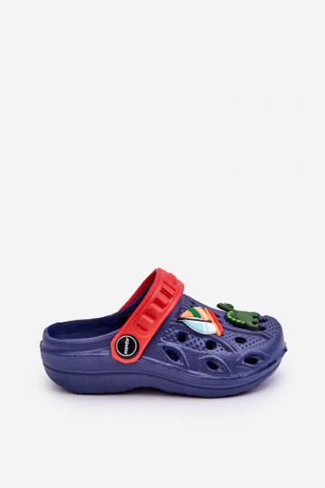 Dětské pěnové lehké sandály Crocs námořnická modrá Sweets 2