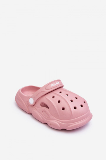 Dětské pěnové pantofle Crocs Růžove Cloudy