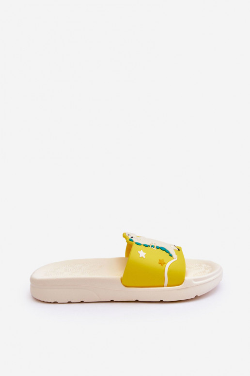 Dětský Dinosaurus T-Rex Slides Béžove Bernis Dětský Dinosaurus T-Rex Slides Béžove Bernis