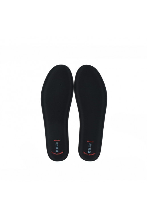 Vložky Do Obuví BIG STAR Memory Foam System 2 Páry Černé Vložky Do Obuví BIG STAR Memory Foam System 2 Páry Černé