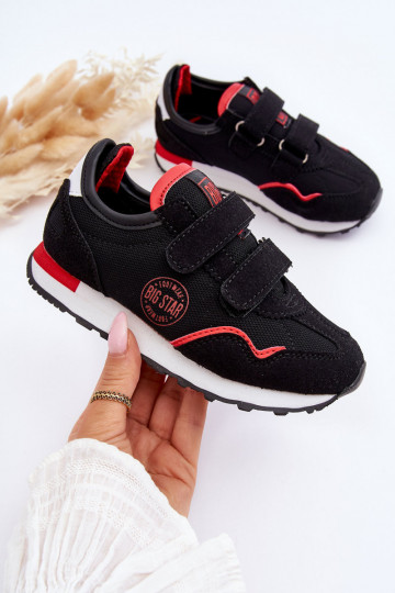 Dětské Sneakersy Memory Foam System Big Star LL374179 Černé 2