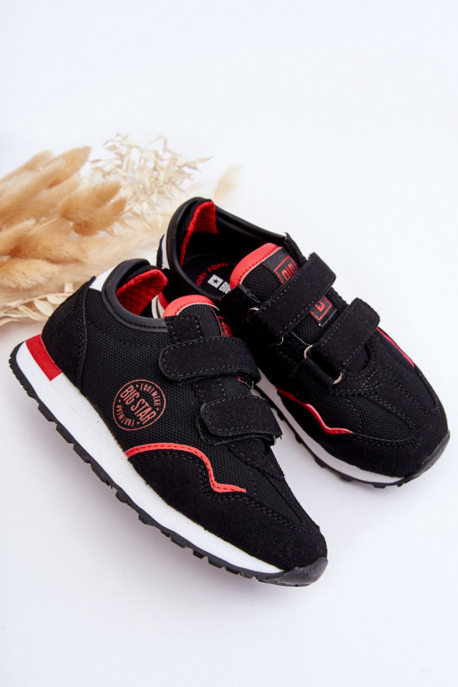 Dětské Sneakersy Memory Foam System Big Star LL374179 Černé