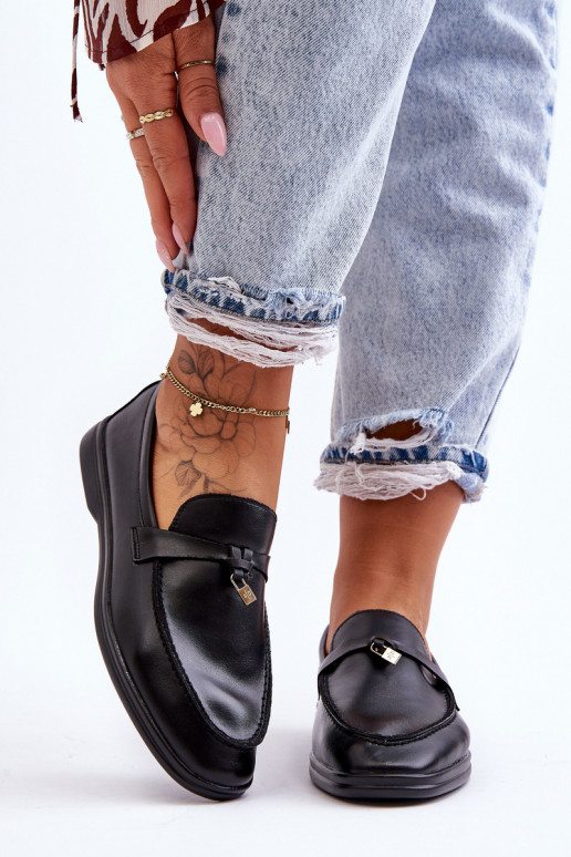 Dámské klasické mokasíny šedé Cortez