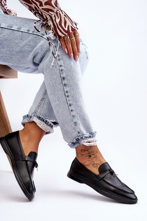 Dámské klasické mokasíny šedé Cortez