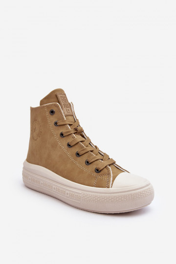 Dámské zipové boty s podšívkou Camel Big Star MM274026 2