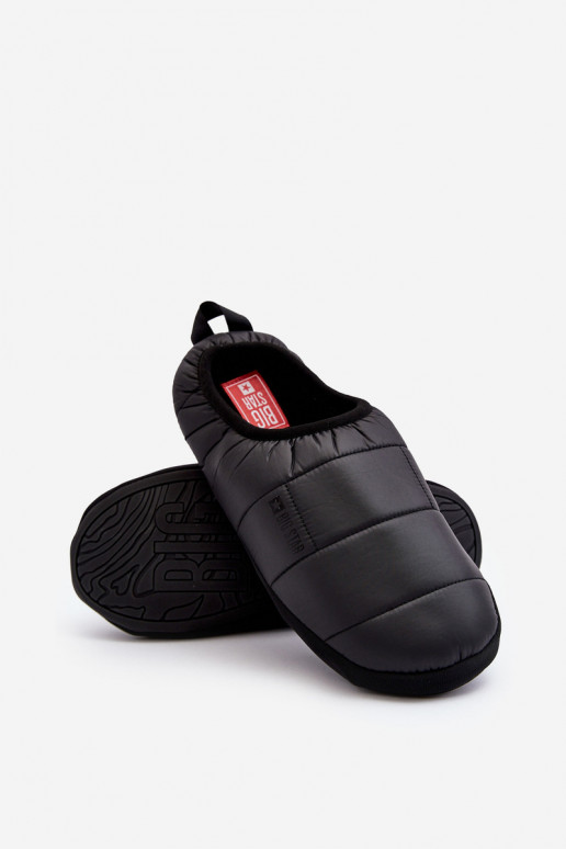 Mužské nastavitelné teplé boty černé Big Star KK174363