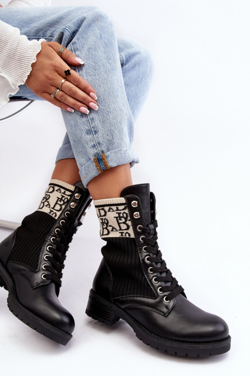 Dámské pracovní boty s ponožkou černou Hakina Dámské pracovní boty s ponožkou černou Hakina