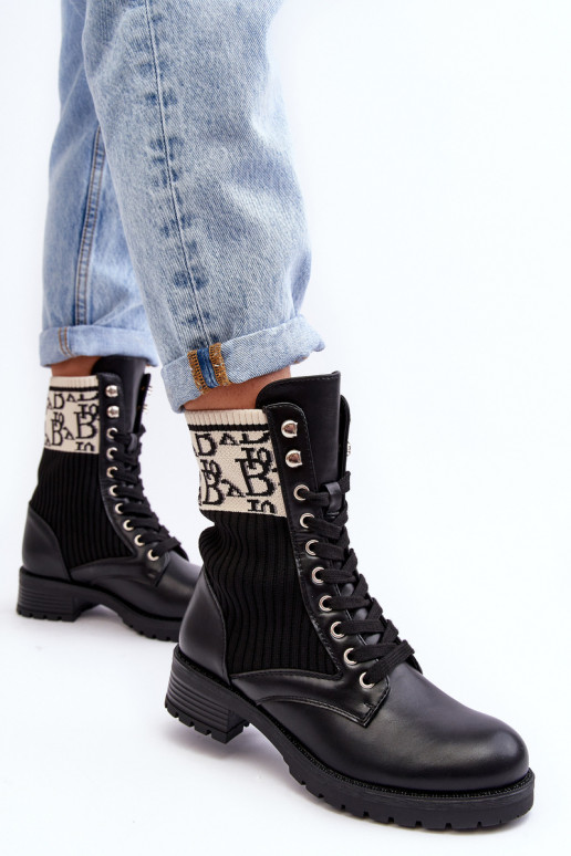 Dámské pracovní boty s ponožkou černou Hakina Dámské pracovní boty s ponožkou černou Hakina