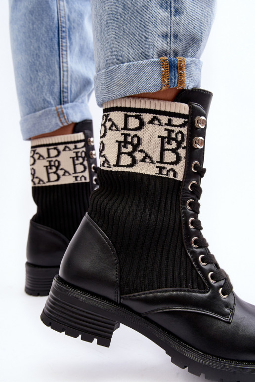 Dámské pracovní boty s ponožkou černou Hakina Dámské pracovní boty s ponožkou černou Hakina