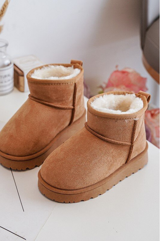 Dětské sněhové boty zateplené Camel Nallita Dětské sněhové boty zateplené Camel Nallita