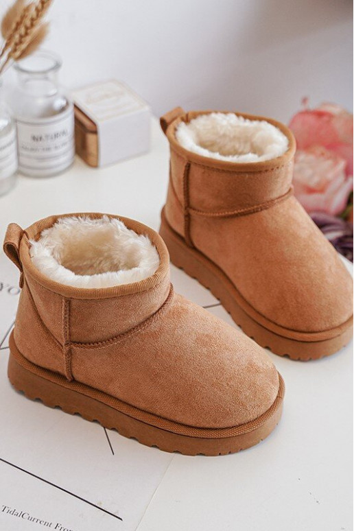 Dětské sněhové boty zateplené Camel Nallita Dětské sněhové boty zateplené Camel Nallita