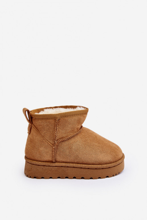 Dětské sněhové boty zateplené Camel Nallita Dětské sněhové boty zateplené Camel Nallita