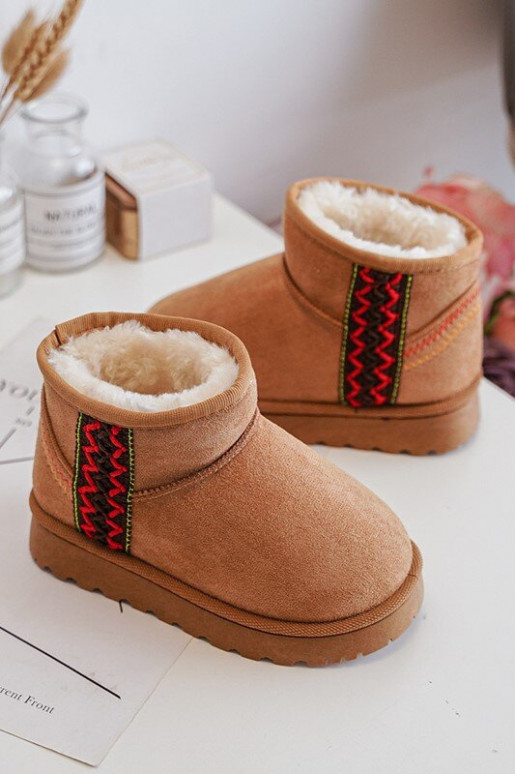 Dětské zateplené sněhule Camel Leonora Dětské zateplené sněhule Camel Leonora