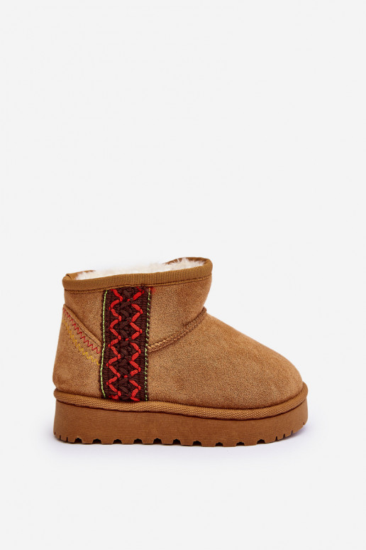 Dětské zateplené sněhule Camel Leonora Dětské zateplené sněhule Camel Leonora