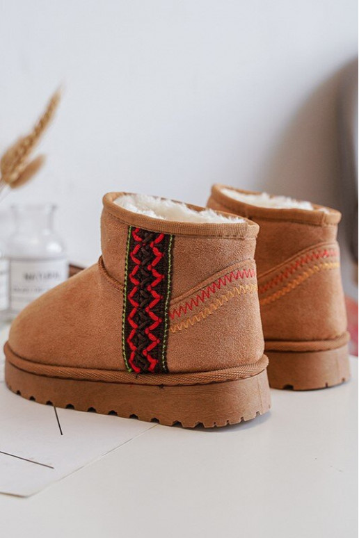Dětské zateplené sněhule Camel Leonora Dětské zateplené sněhule Camel Leonora