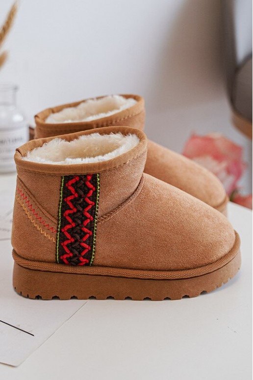 Dětské zateplené sněhule Camel Leonora Dětské zateplené sněhule Camel Leonora