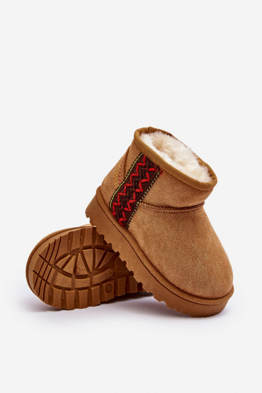 Dětské zateplené sněhule Camel Leonora Dětské zateplené sněhule Camel Leonora