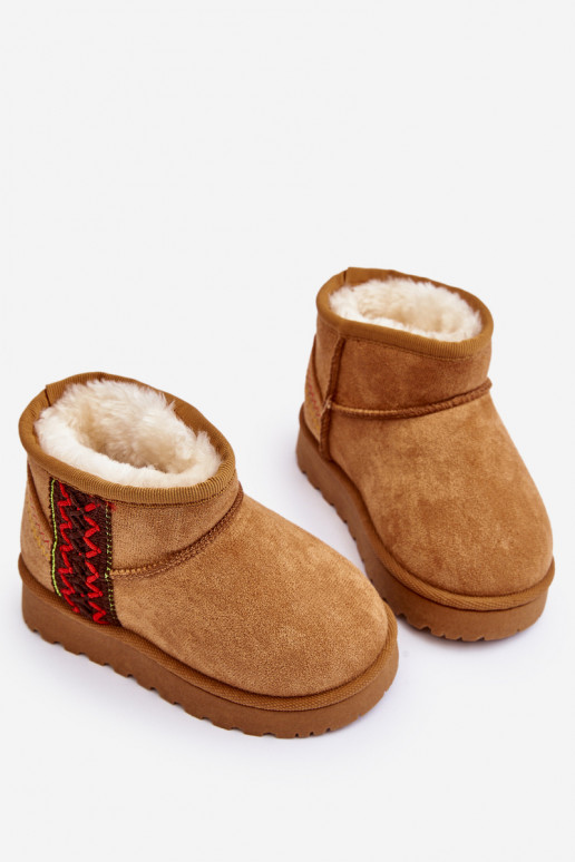 Dětské zateplené sněhule Camel Leonora Dětské zateplené sněhule Camel Leonora