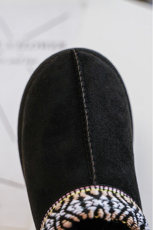 Dětské Nastavitelné Boty Oceněné Černé Olivane Dětské Nastavitelné Boty Oceněné Černé Olivane