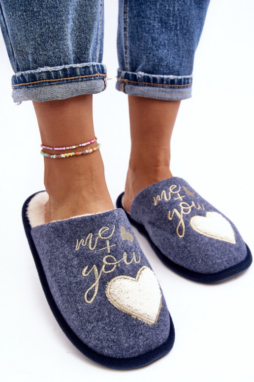 Dámské klasické pantofle s růžovou výstelkou Mabira