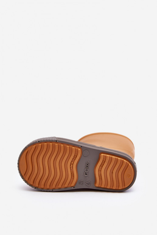 Dětské holínky Wave Gokids 979 Oranžové Dětské holínky Wave Gokids 979 Oranžové
