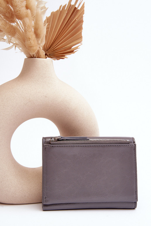 Dámská peněženka z ekokůže šedá Joanela