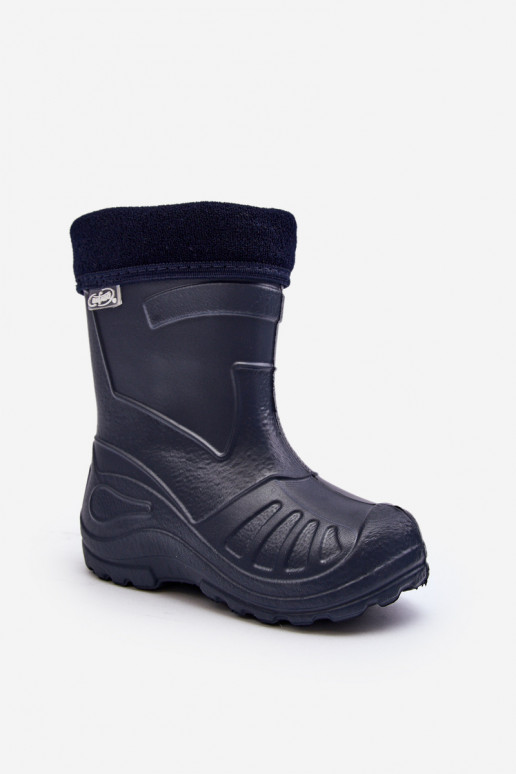 Dětské zateplené holínky Befado 162X103 modré Dětské zateplené holínky Befado 162X103 modré