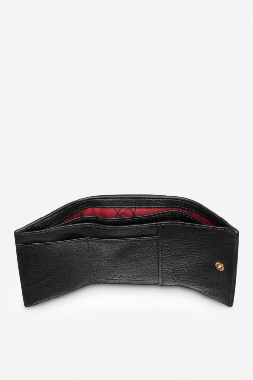 Dámská Malá Peněženka Ze Přírodní Kůže Nobo NPUR-LR110-C020 Černá