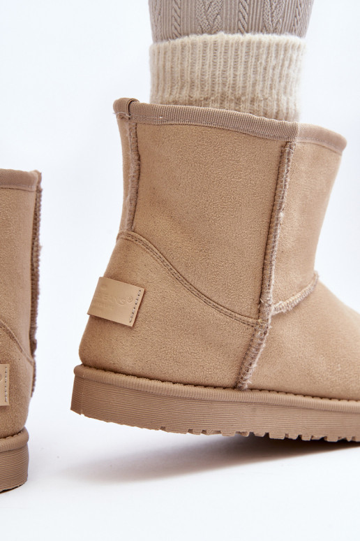 Dámské sněhule Cross Jeans MM2R4023C Beige