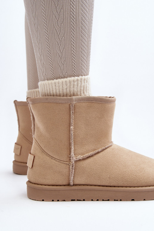 Dámské sněhule Cross Jeans MM2R4023C Beige