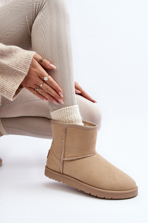 Dámské sněhule Cross Jeans MM2R4023C Beige