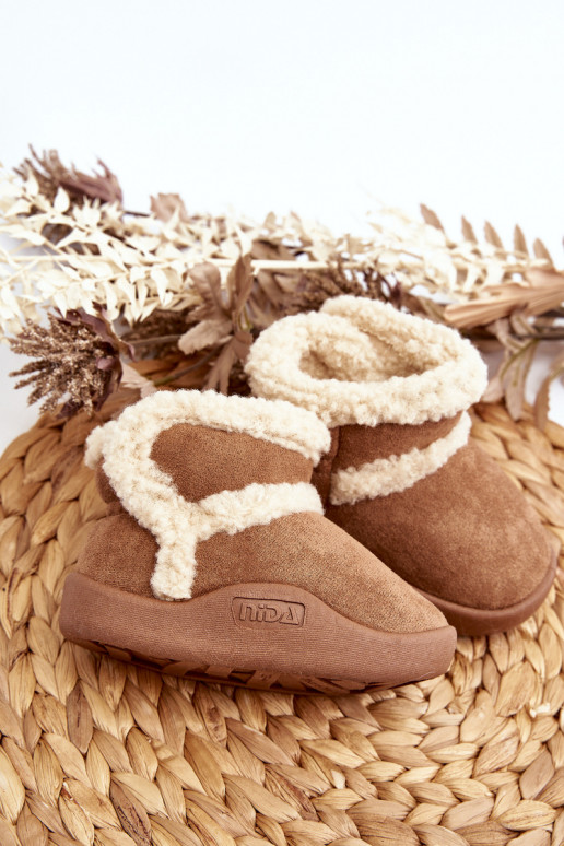 Dětské Sněhule Na Suchý Zips Camel Unitia Dětské Sněhule Na Suchý Zips Camel Unitia