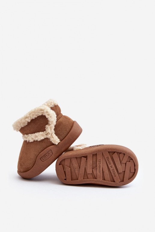 Dětské Sněhule Na Suchý Zips Camel Unitia Dětské Sněhule Na Suchý Zips Camel Unitia