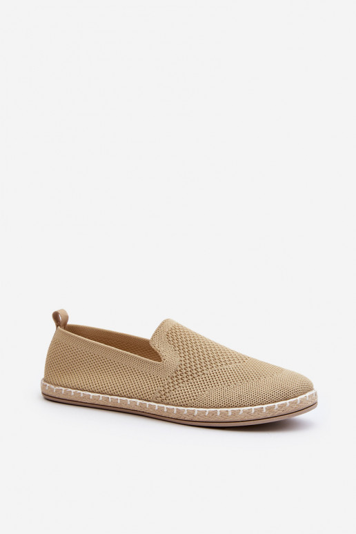 Dámské návleky espadrilové béžové Harmonie Dámské návleky espadrilové béžové Harmonie