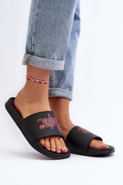 Dámské žabky Lee Cooper LCW-24-42-2483L Černé