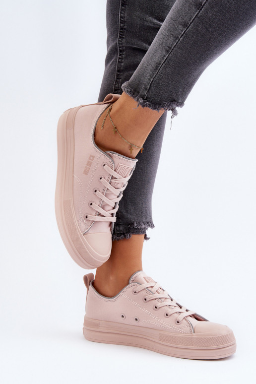 Dámské Tenisky Big Star NN274851 Růžové