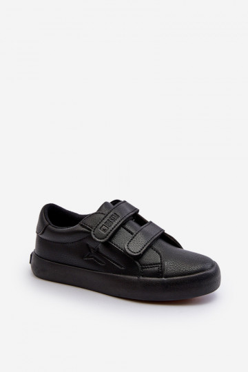 Dětské tenisky na suchý zip Big Star NN374006 Černé