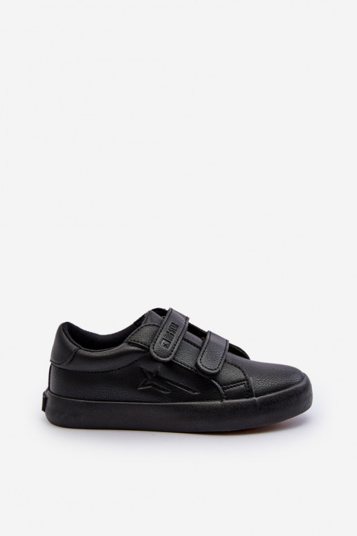 Dětské tenisky na suchý zip Big Star NN374006 Černé Dětské tenisky na suchý zip Big Star NN374006 Černé