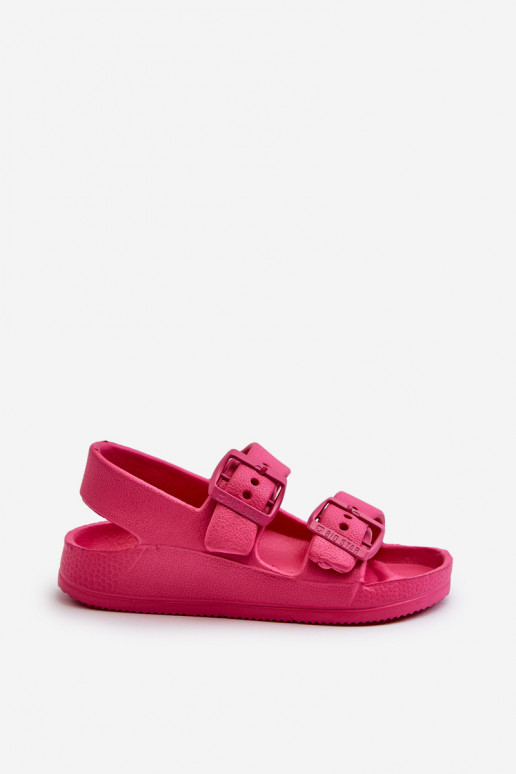 Dětské lehké sandály s přezkami BIG STAR NN374540 Fuchsie Dětské lehké sandály s přezkami BIG STAR NN374540 Fuchsie